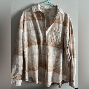 Aeropostale M oversized flannel